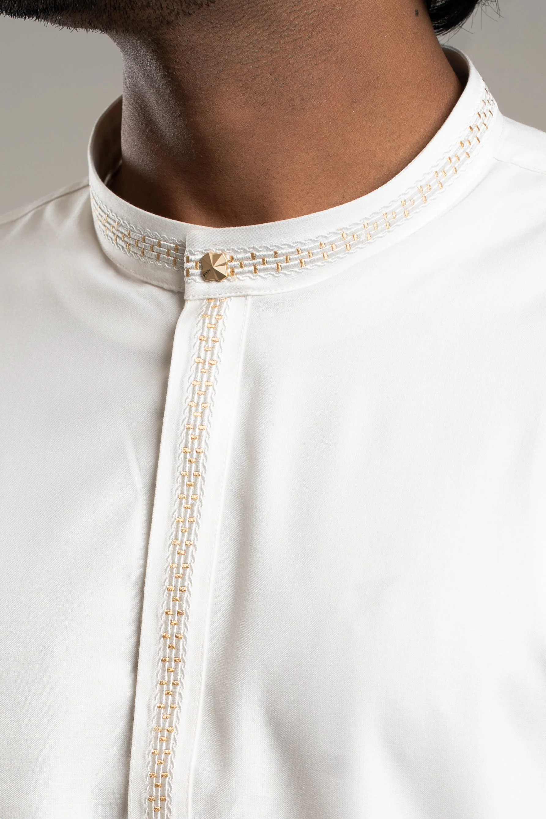 Adult Kurta 401 Off White - Image 3