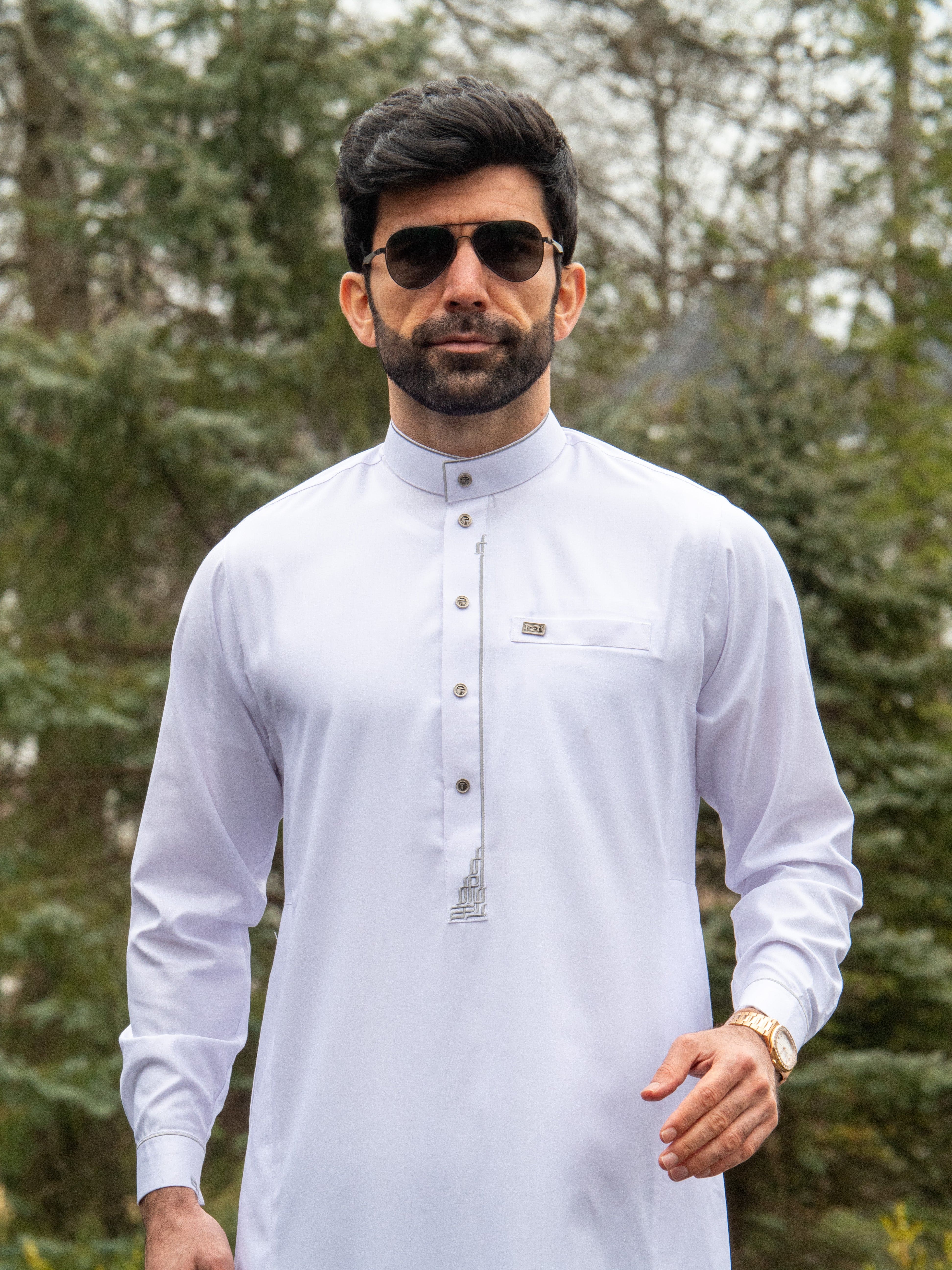 Adult Premium Thobe 114B White