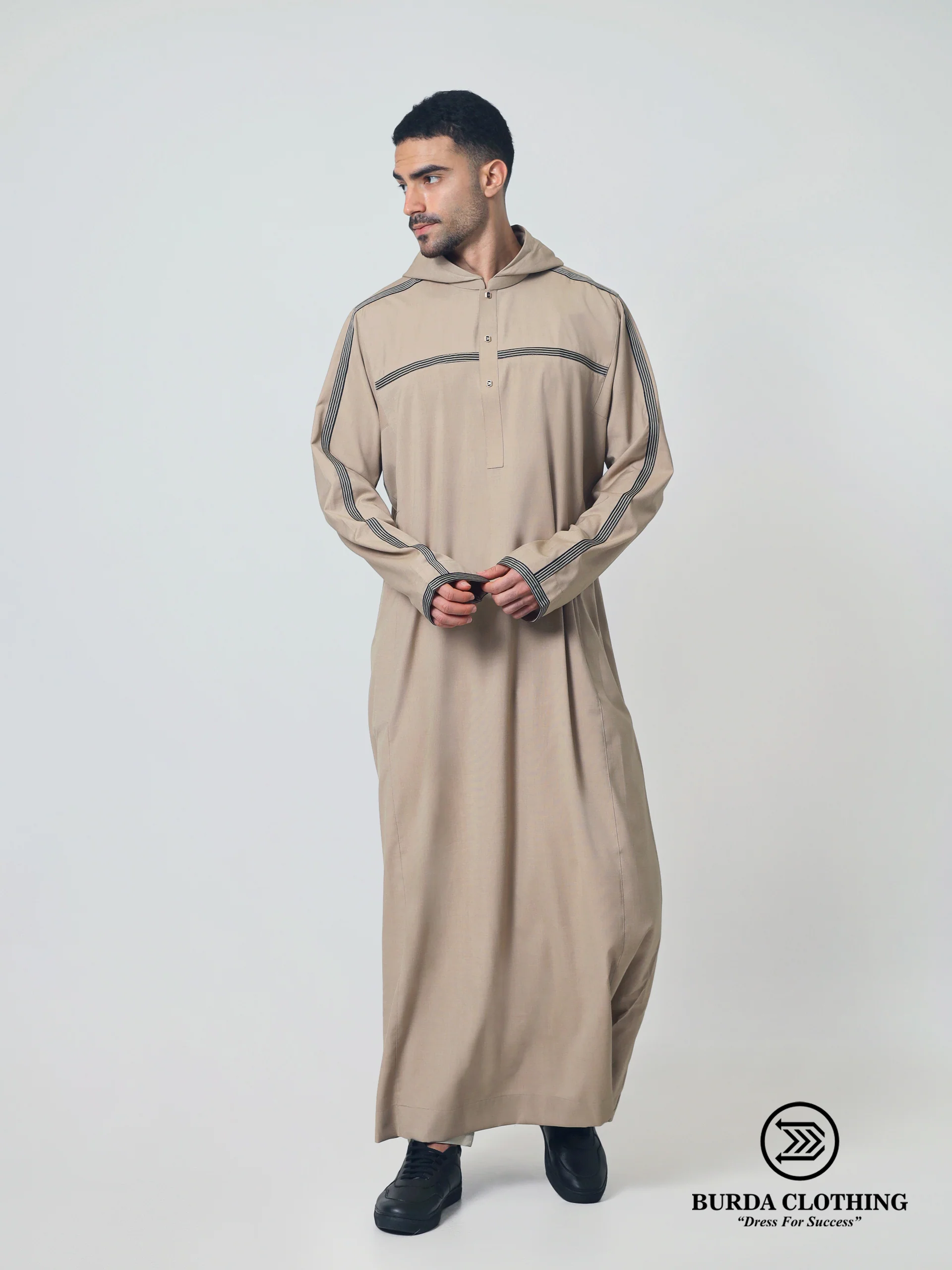 Adult Premium Thobe 210 Gold Hoodie - Image 4