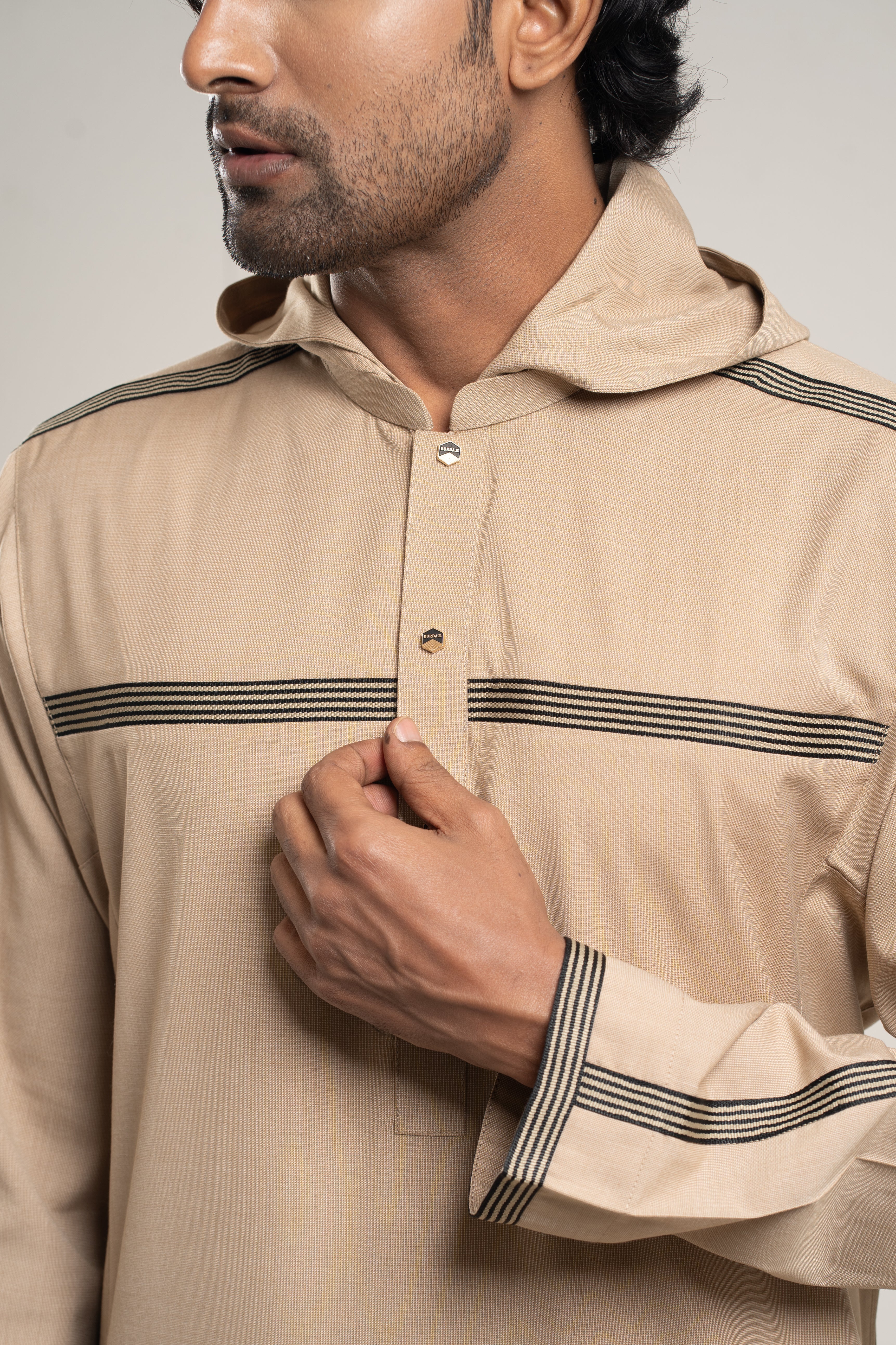 Adult Premium Thobe 210 Gold Hoodie - Image 5