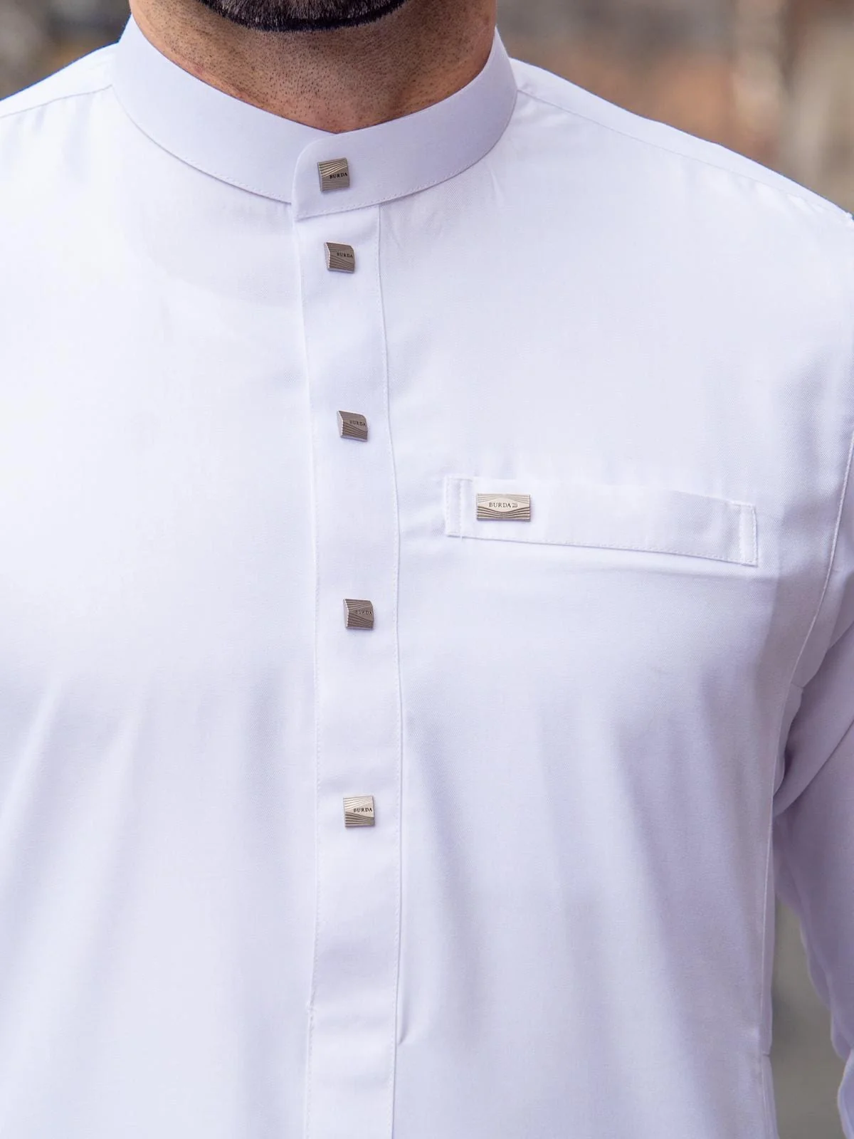 Adult Thobe 110D White - Image 8