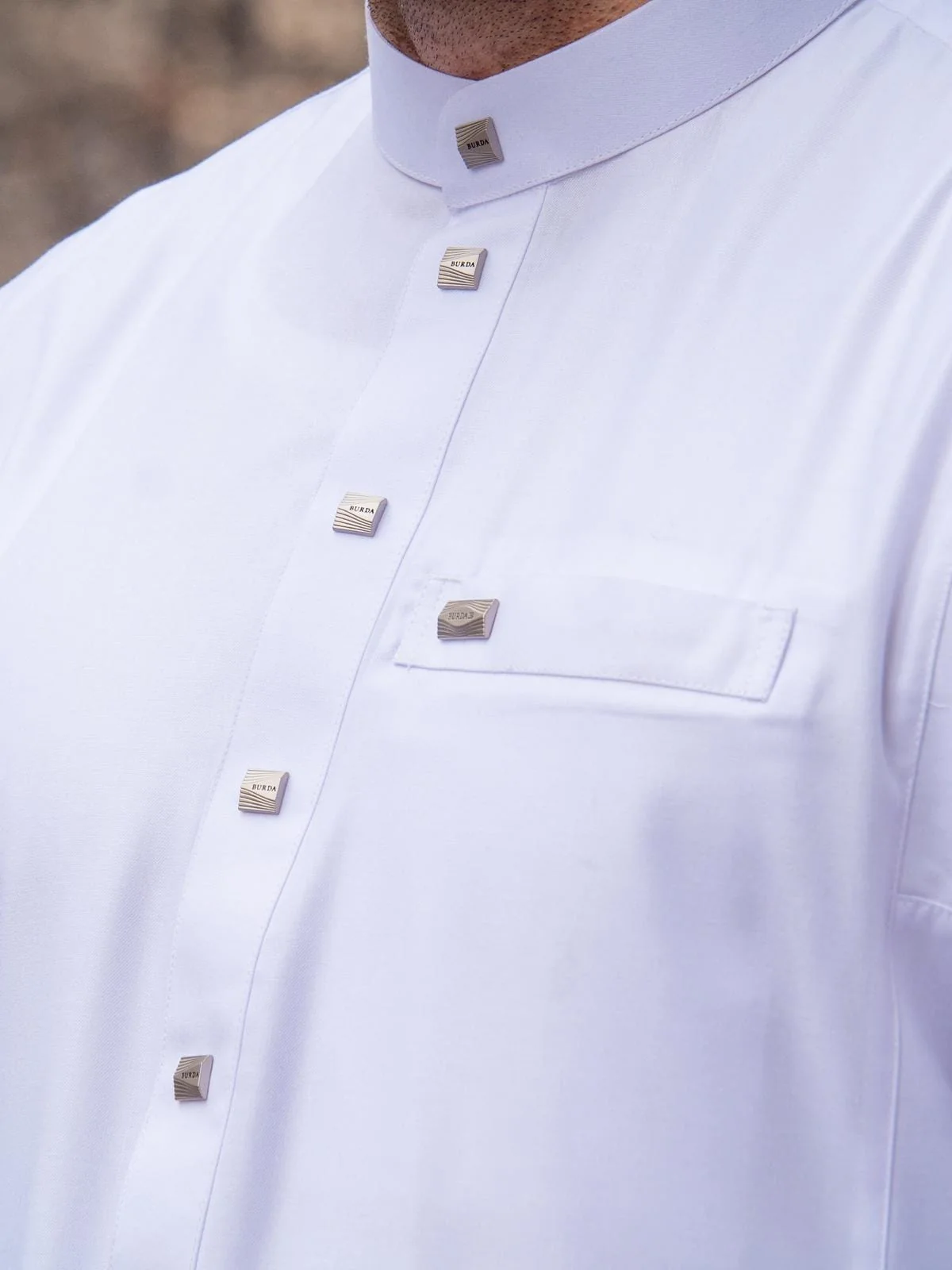 Adult Thobe 110D White - Image 9