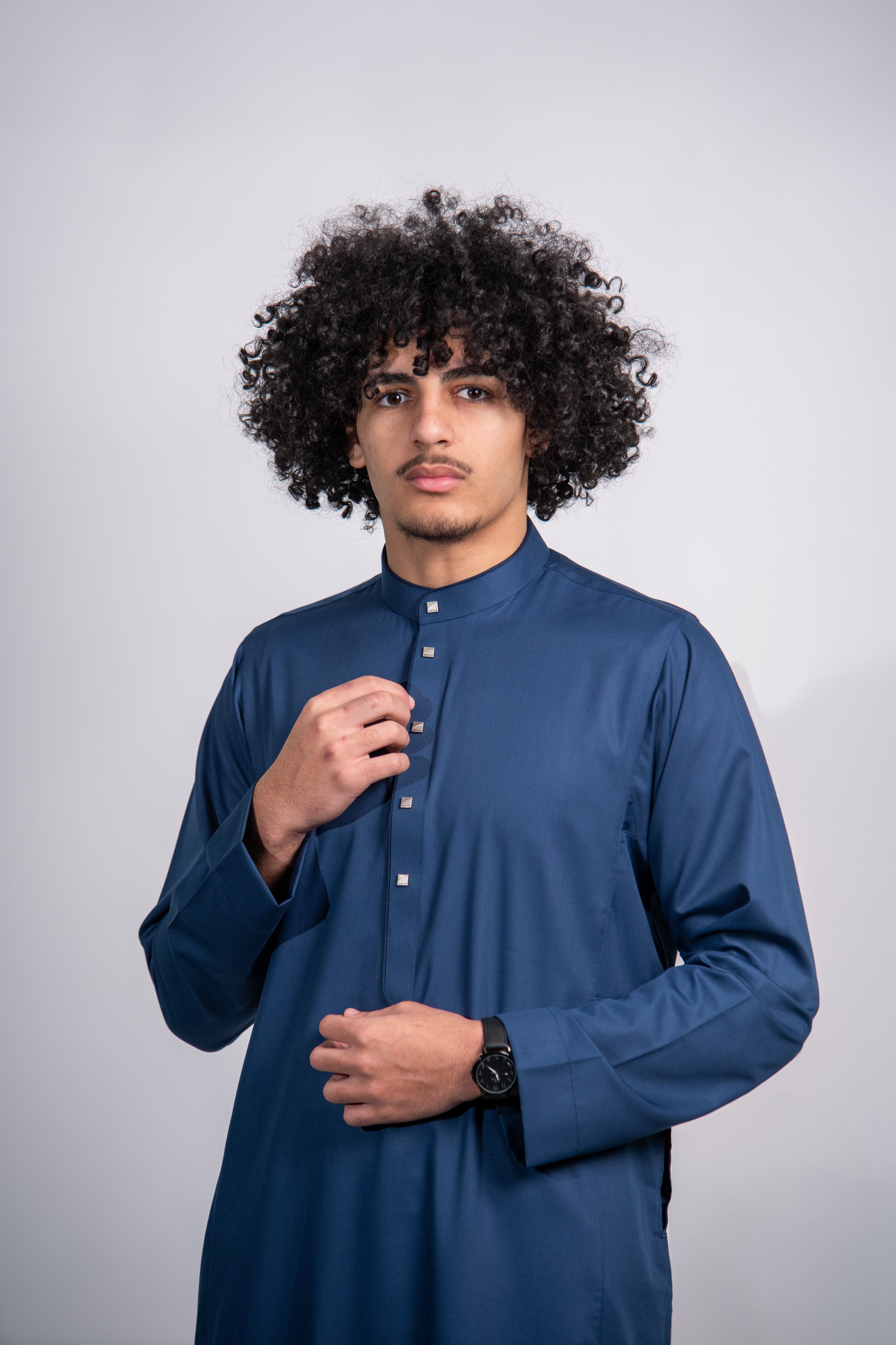 Adult Thobe 203 Blue - Image 7