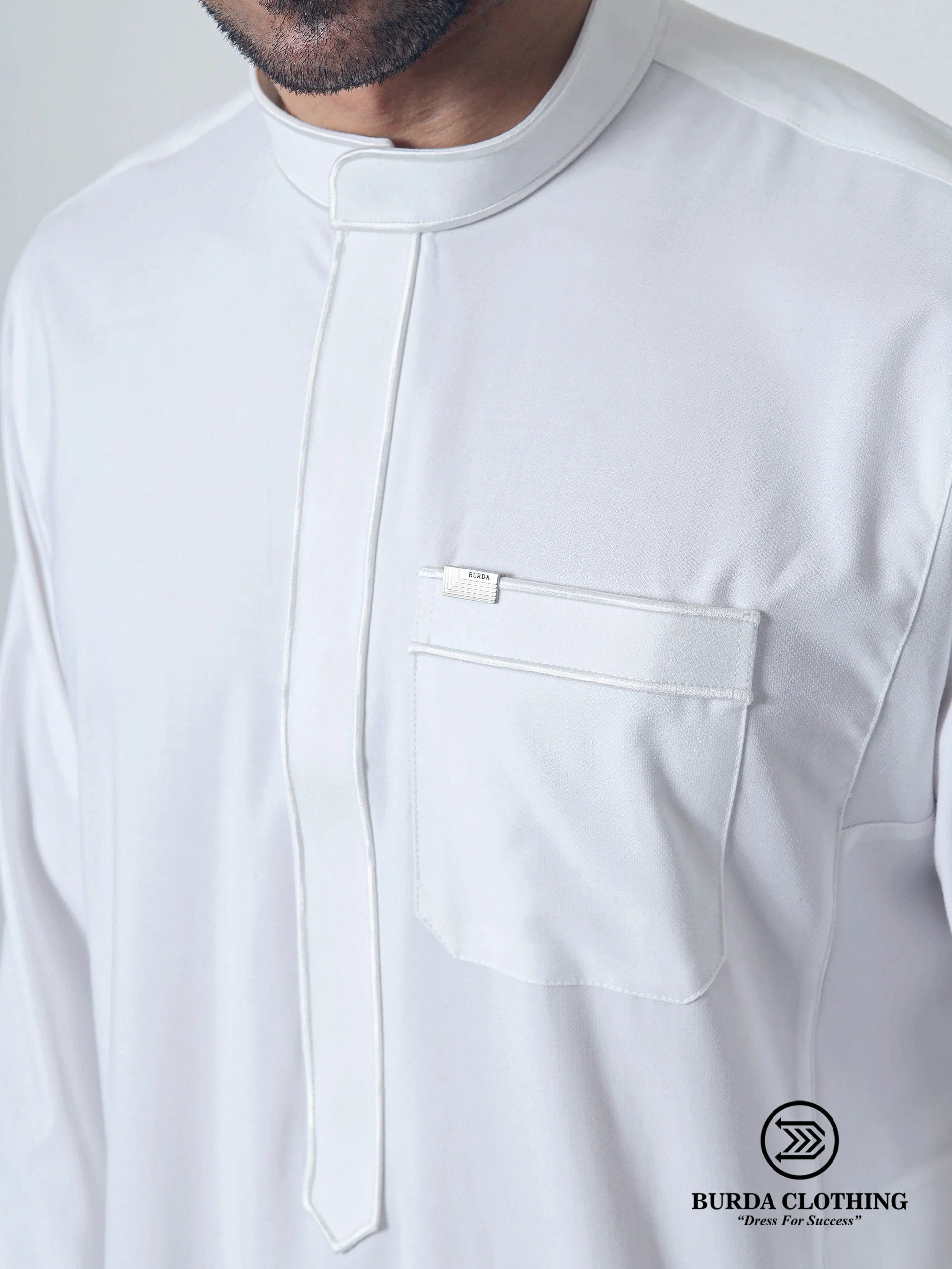Adult Thobe 301 White - Image 3