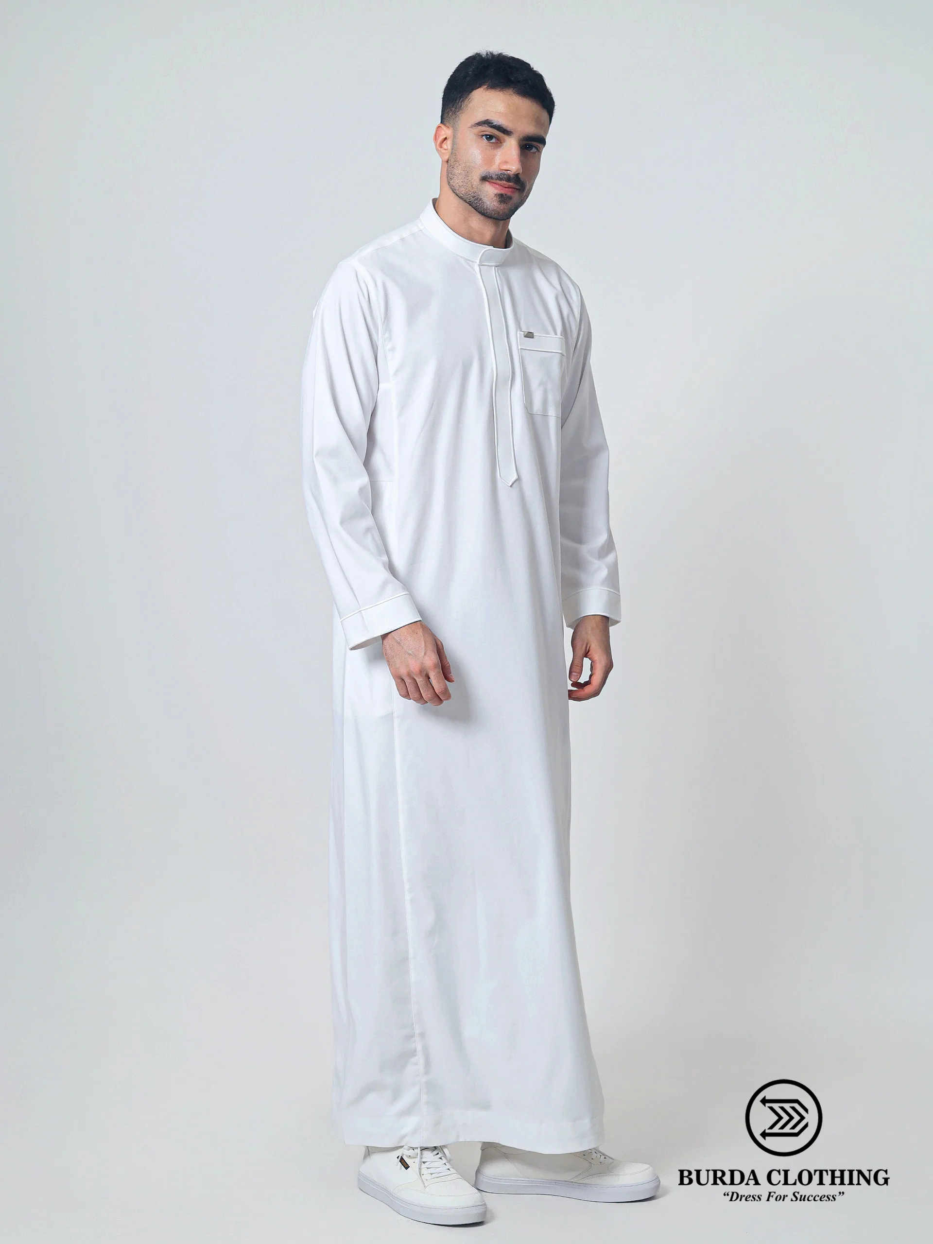 Adult Thobe 301 White - Image 5