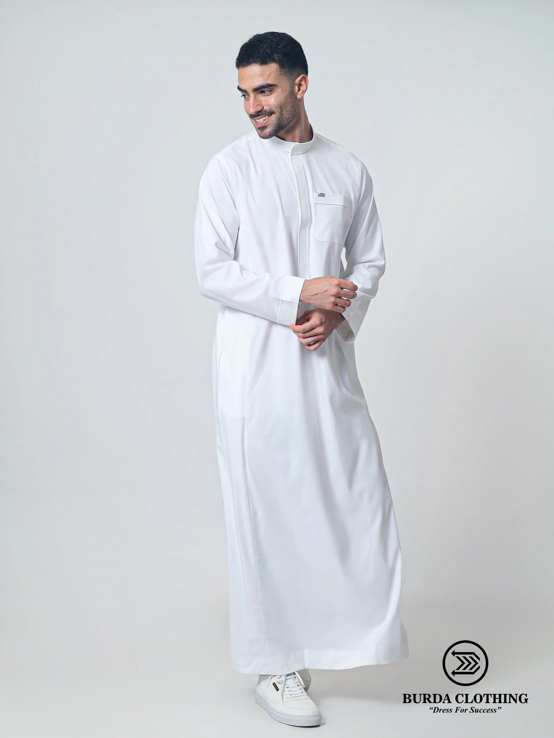 Adult Thobe 301 White - Image 6