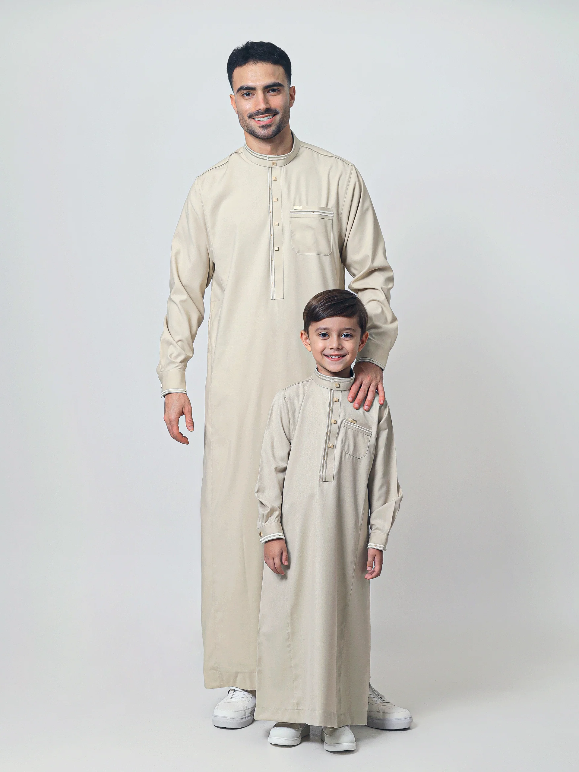 Kids Thobe 306 Gold - Image 3