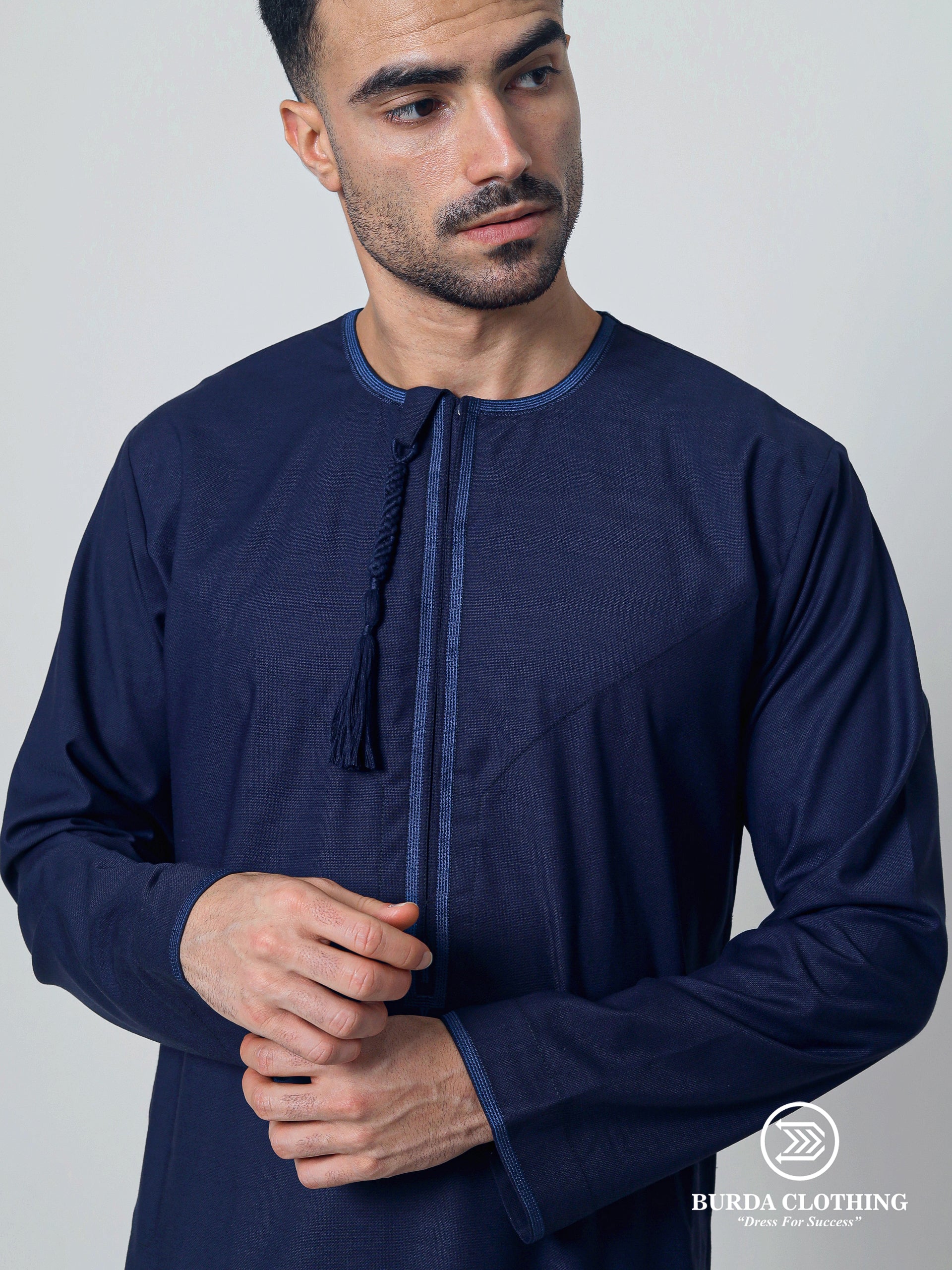 Adult Thobe 326 Navy - Image 2