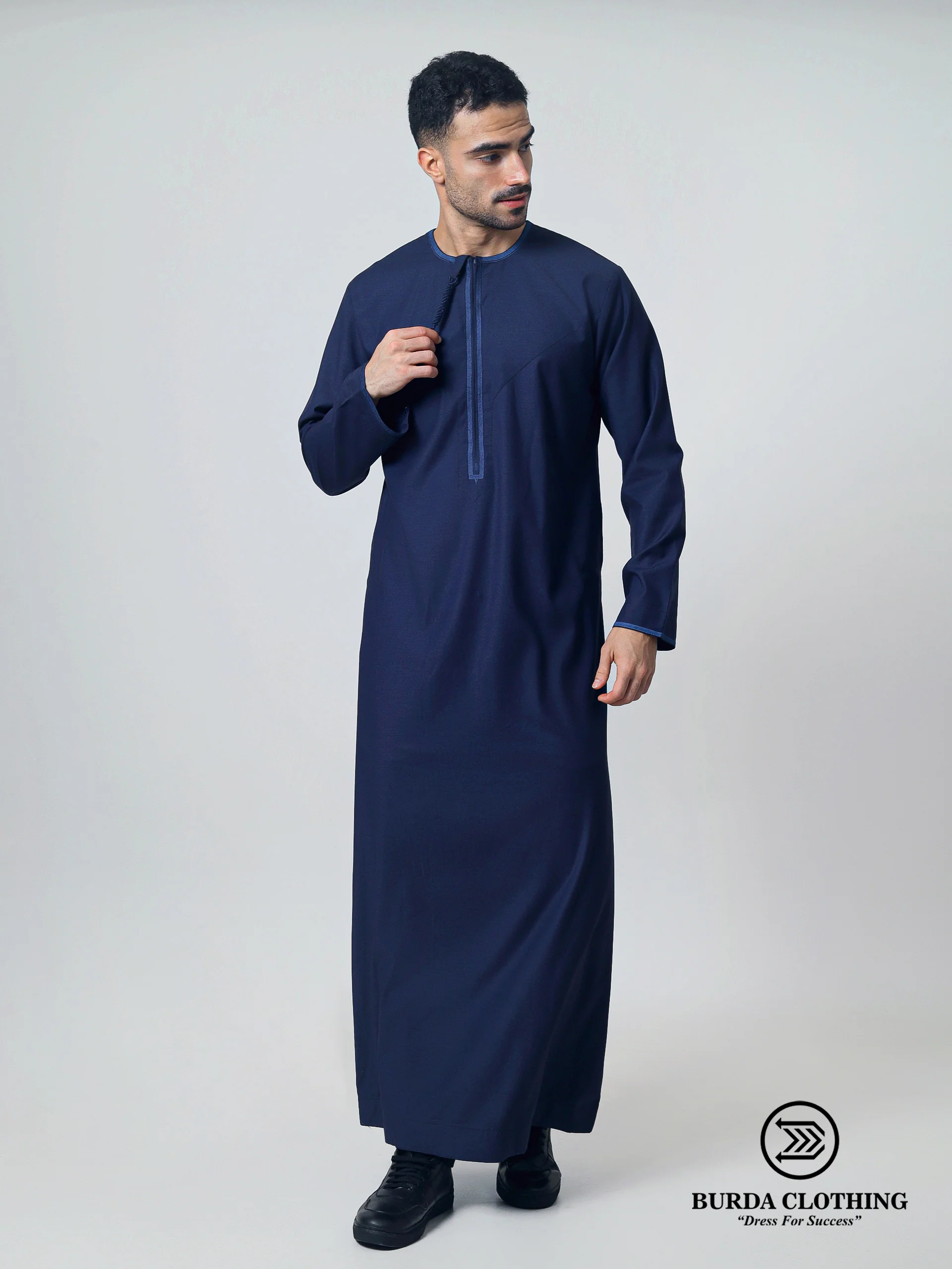 Adult Thobe 326 Navy - Image 5