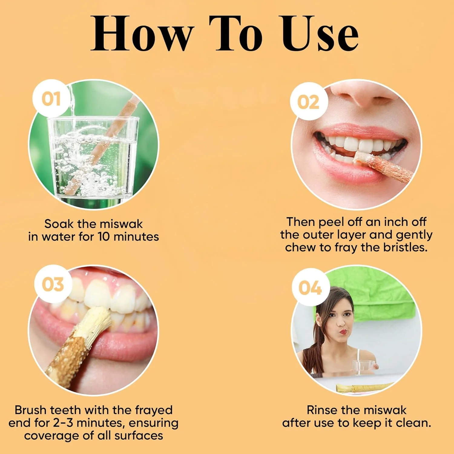 Al Falah Miswak Sticks - Image 3