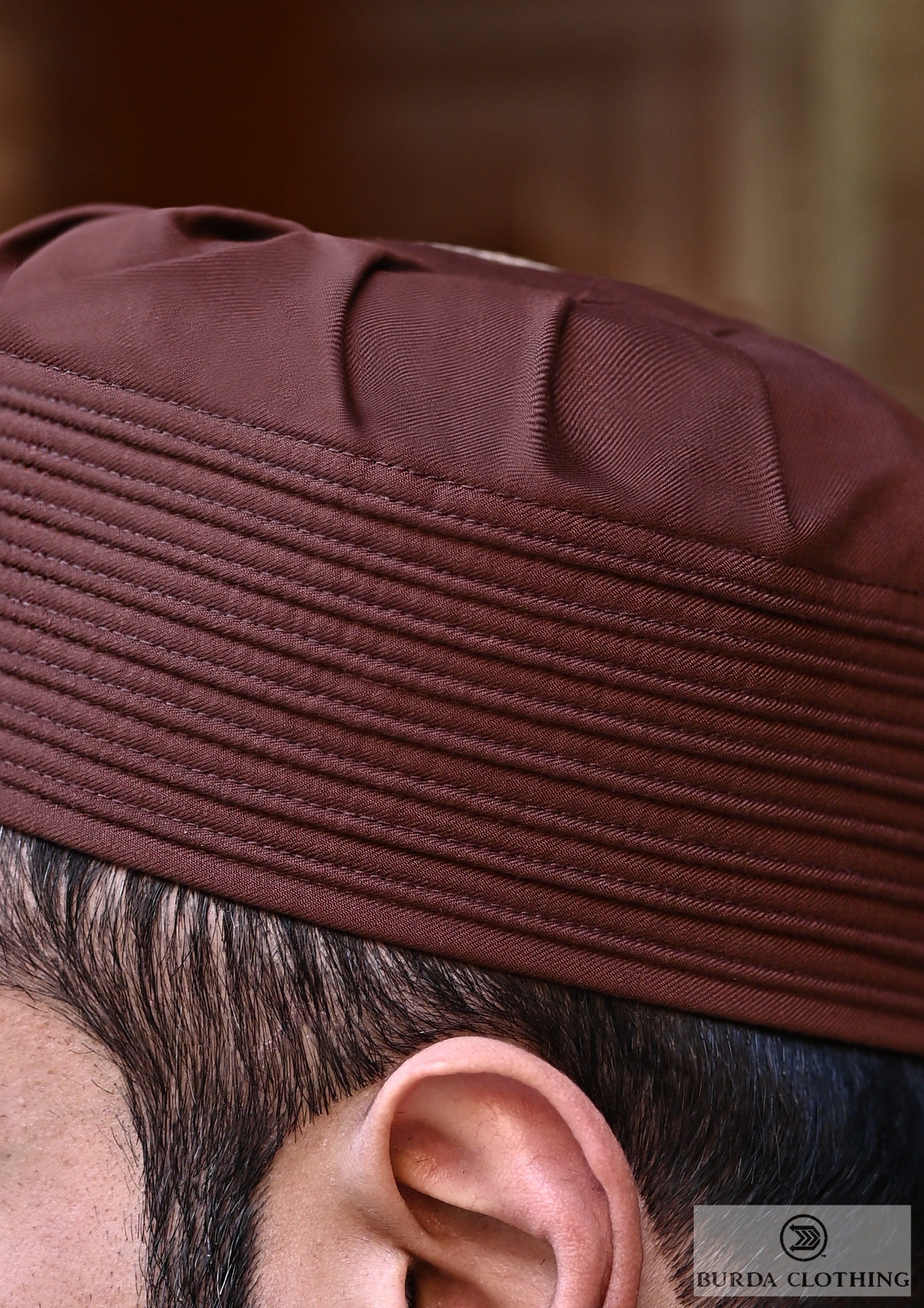Sandal Pleated Kufi S008 - Image 14