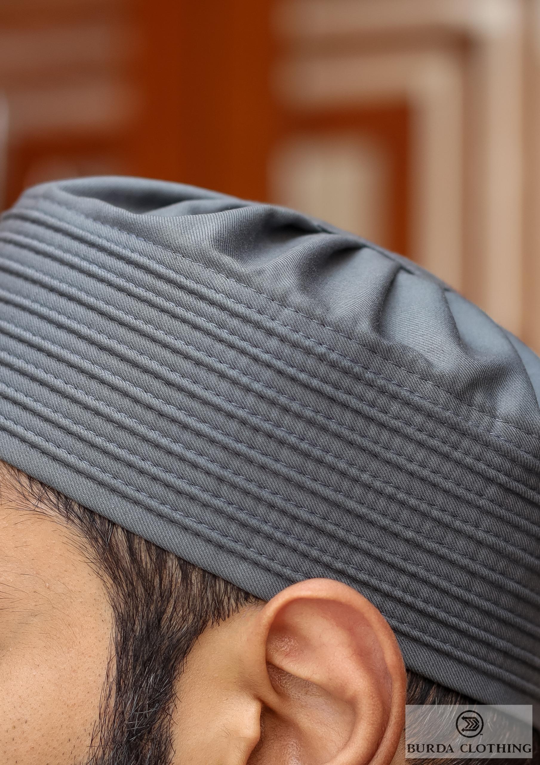 Sandal Pleated Kufi S008 - Image 18