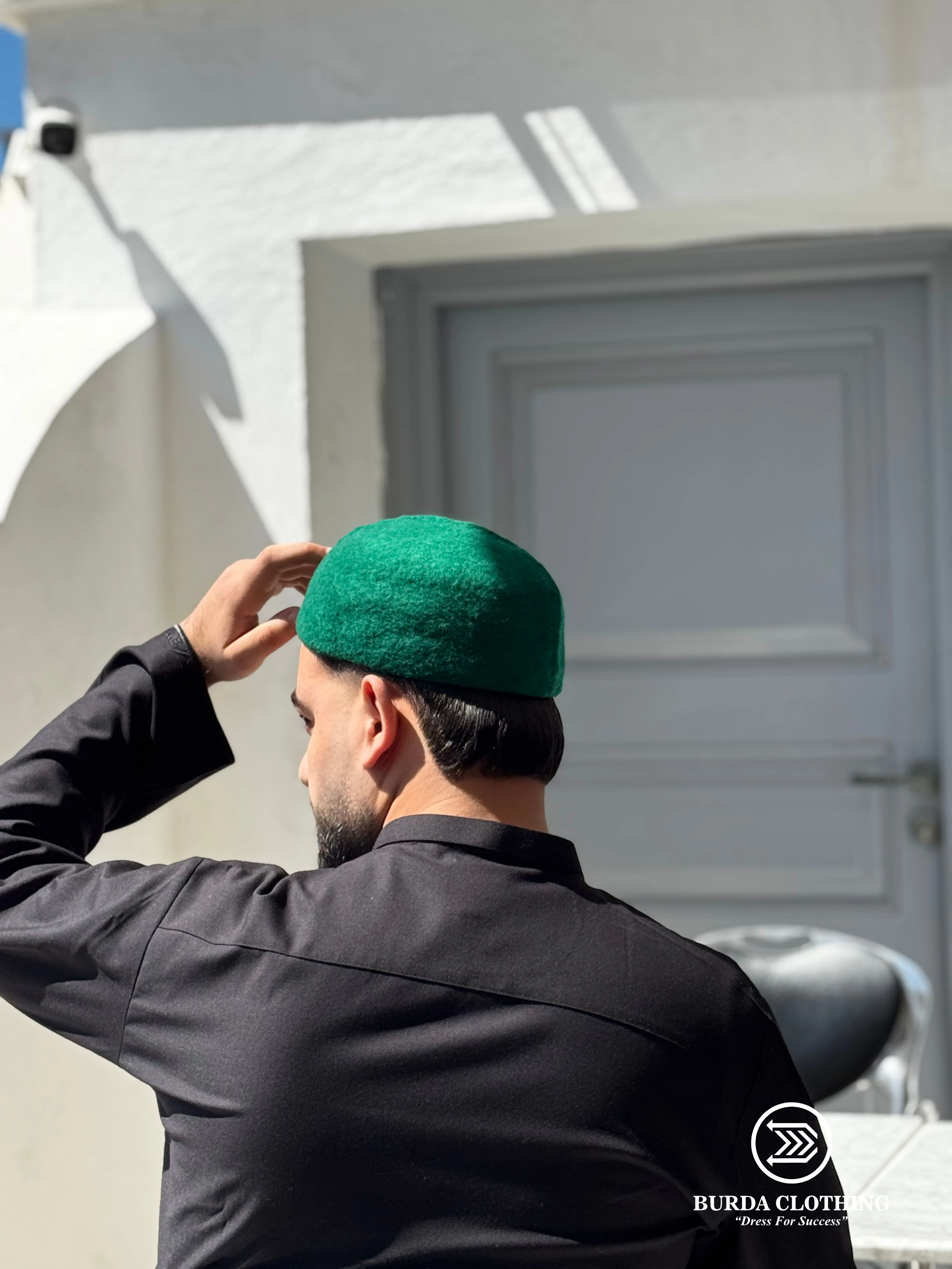 Chechia Hat Bendir Drum - Emerald - Image 5
