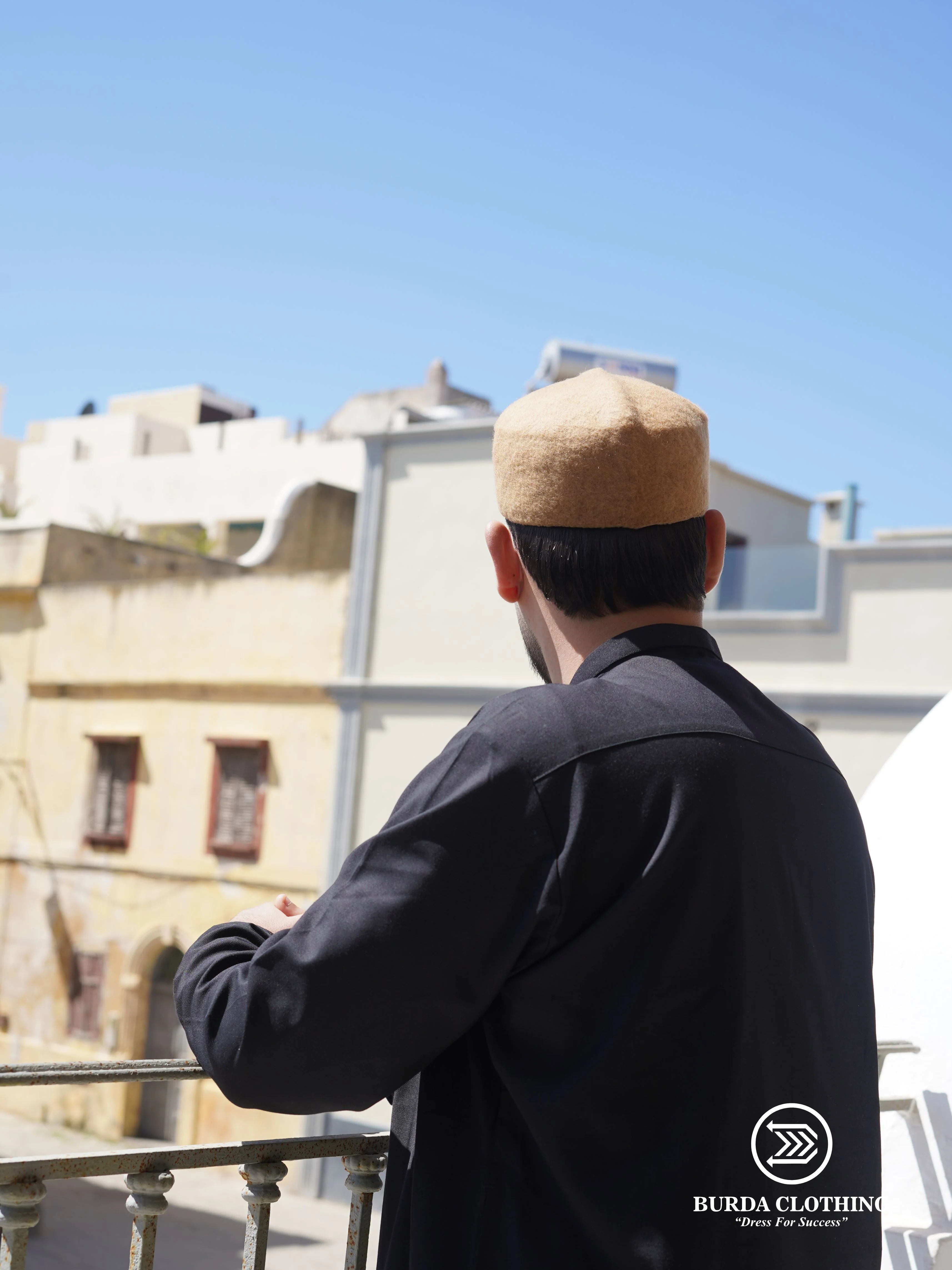 Chechia Hat -Tan - Image 8