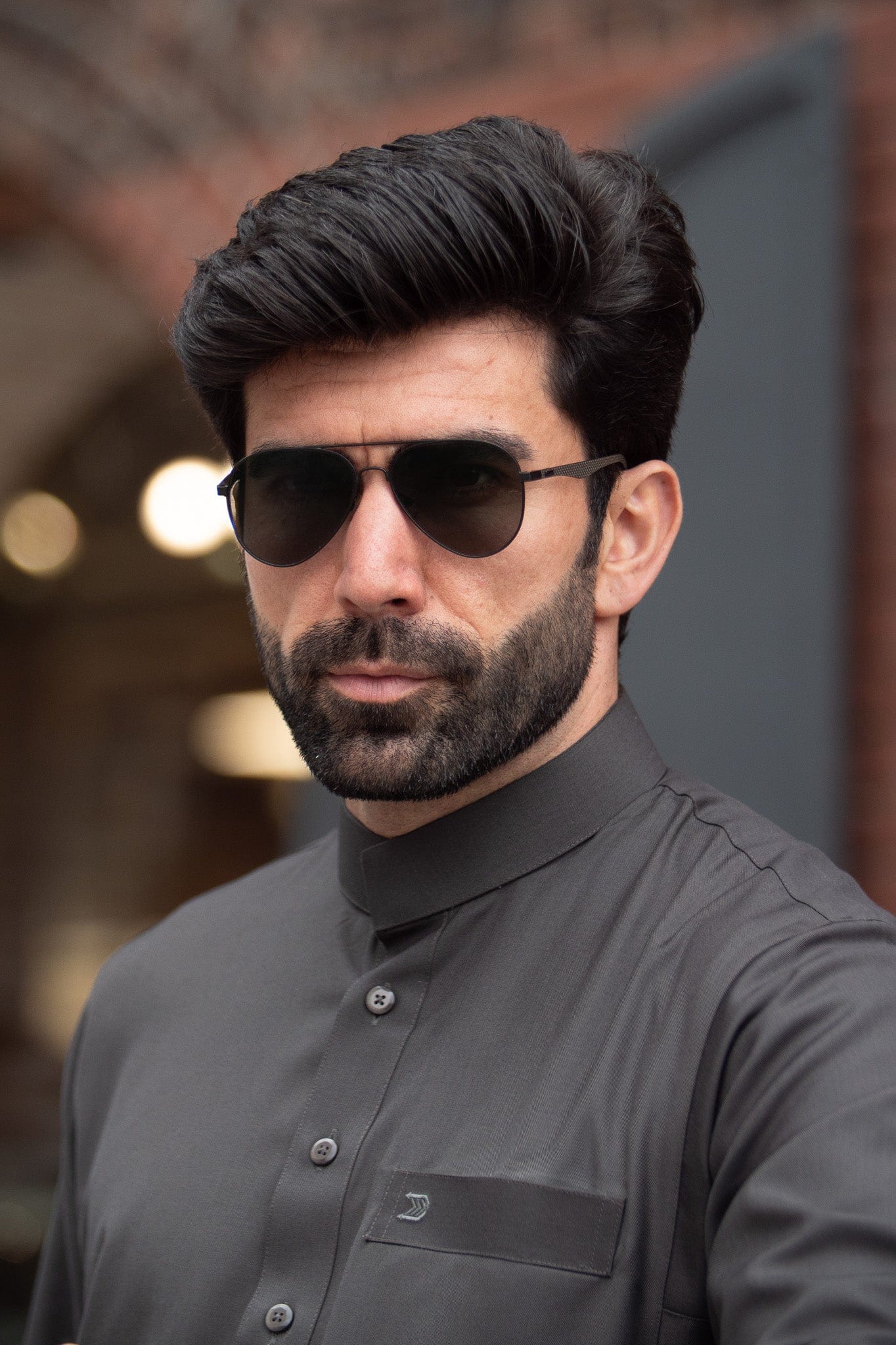 Supreme Adult Thobe Dark Gray - Image 3