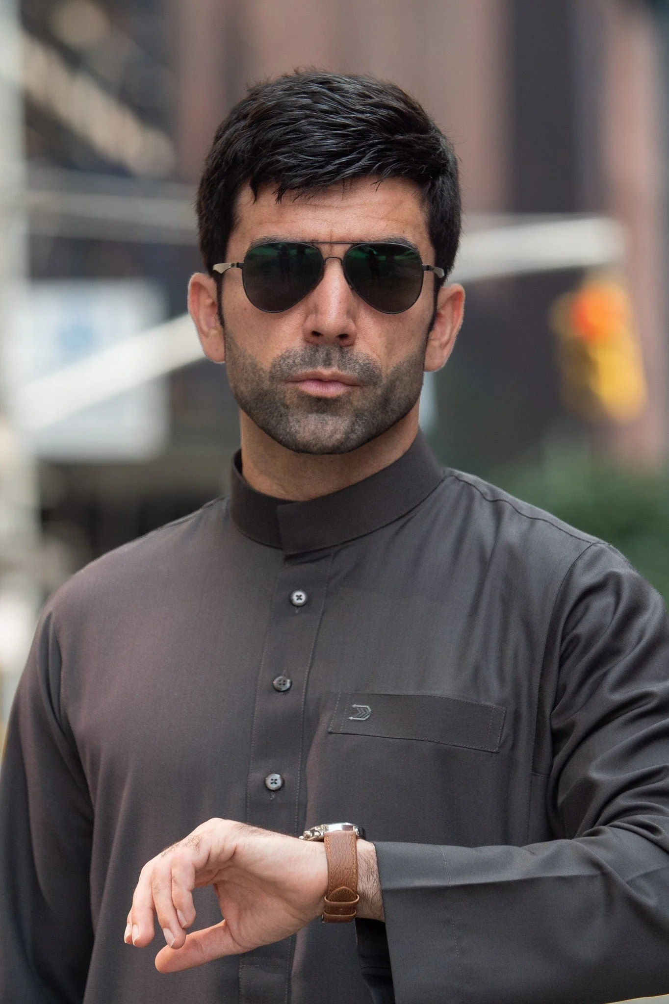 Supreme Adult Thobe Dark Gray - Image 6