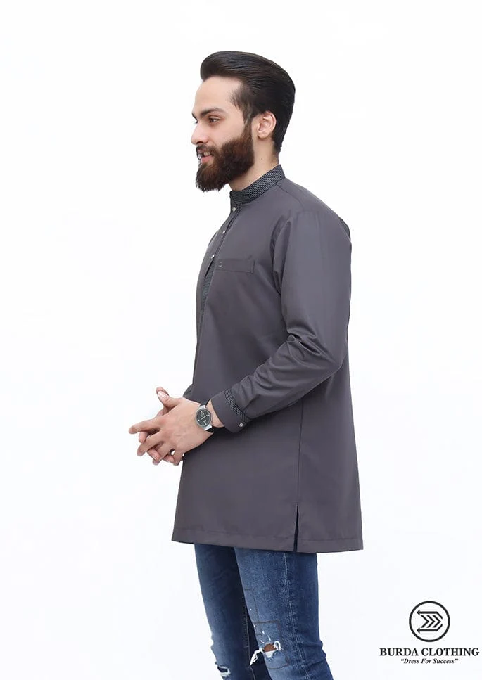 Kabib Short Kurta - Image 7