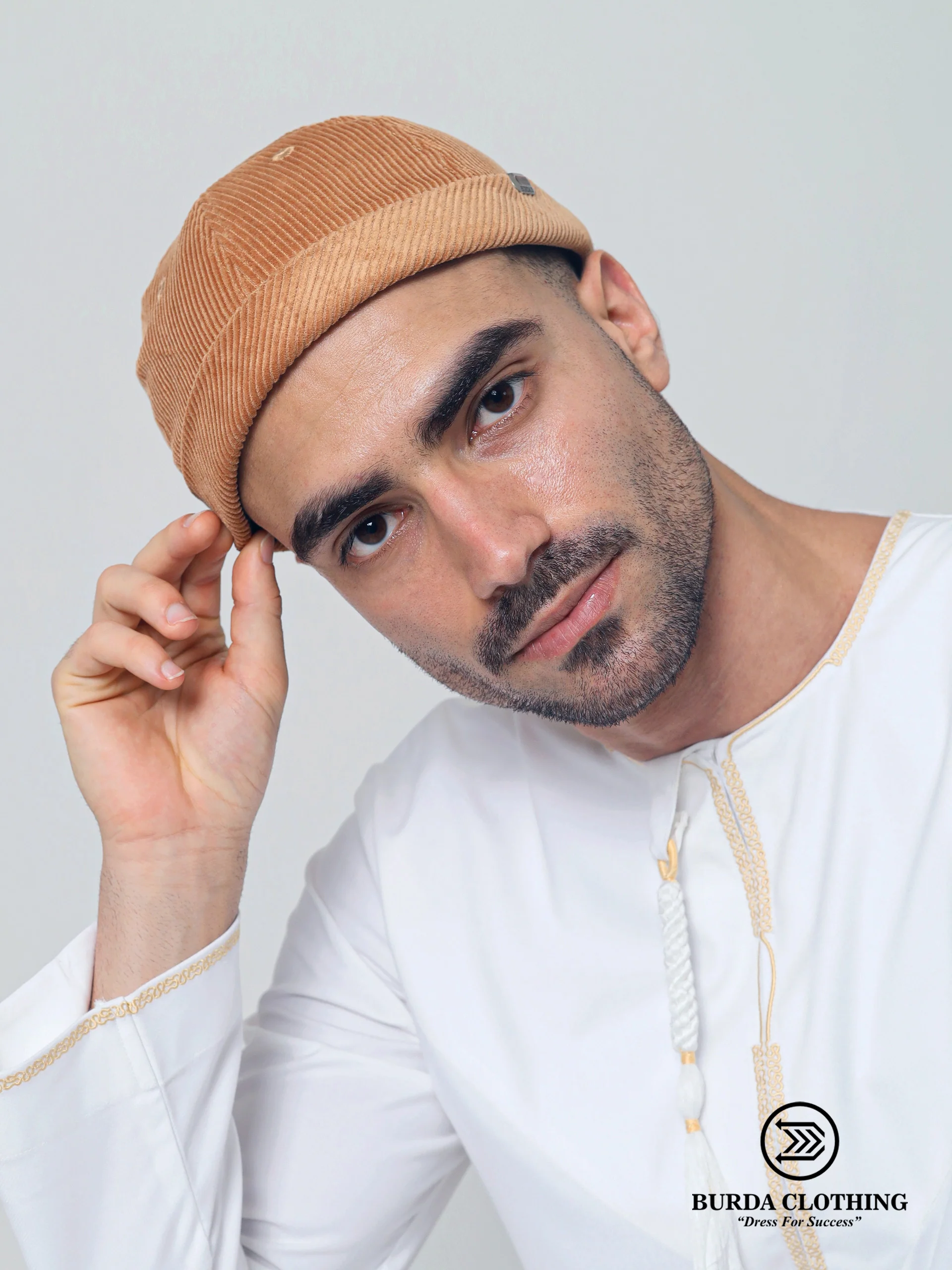 Corduroy Brimless Hat - Image 14