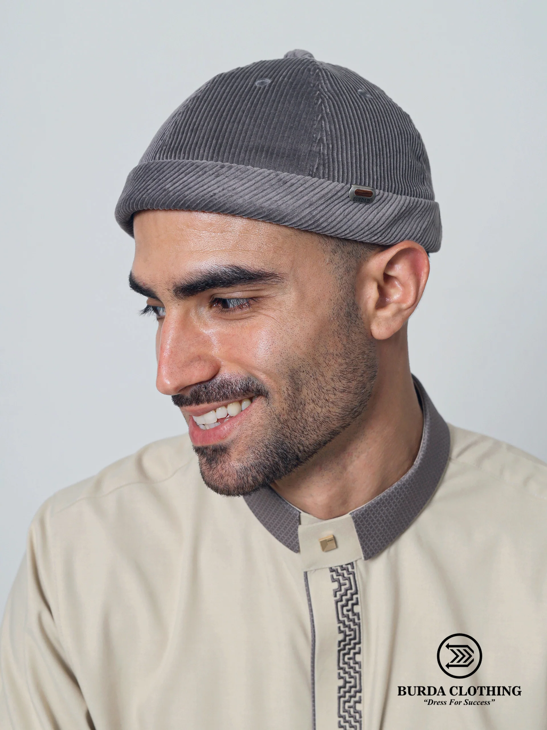 Corduroy Brimless Hat - Image 15
