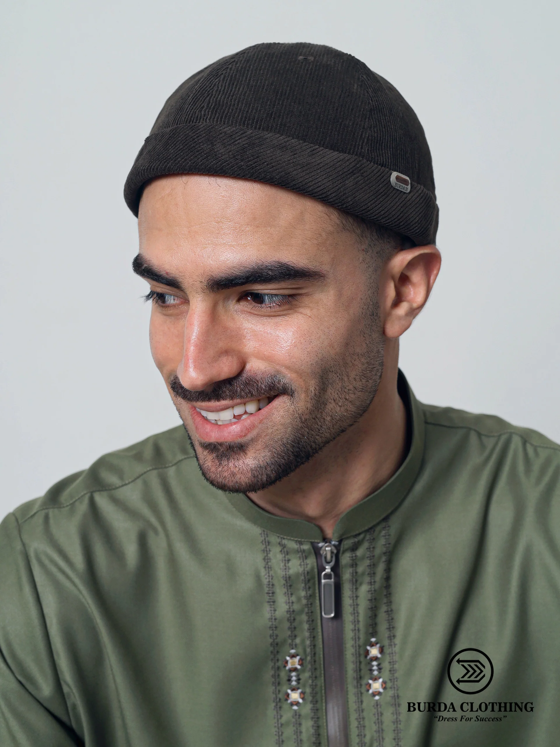 Corduroy Brimless Hat - Image 26