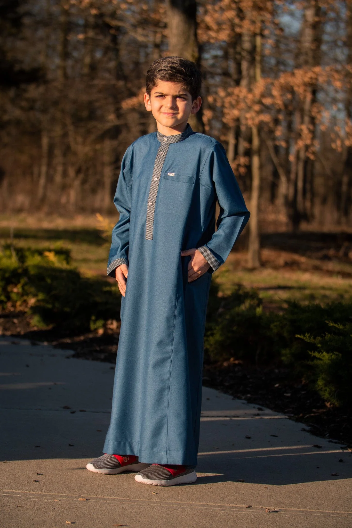 Kids Thobe 500 Blue - Image 5