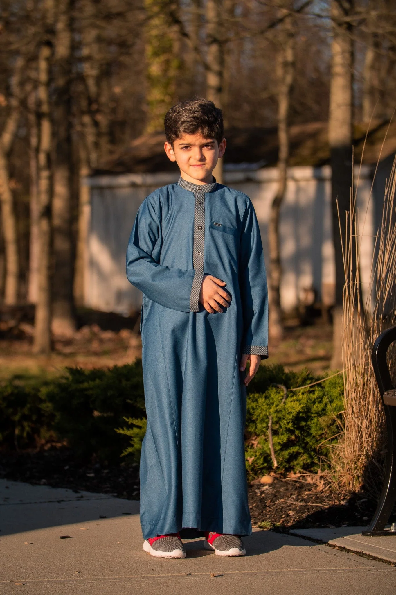 Kids Thobe 500 Blue - Image 9