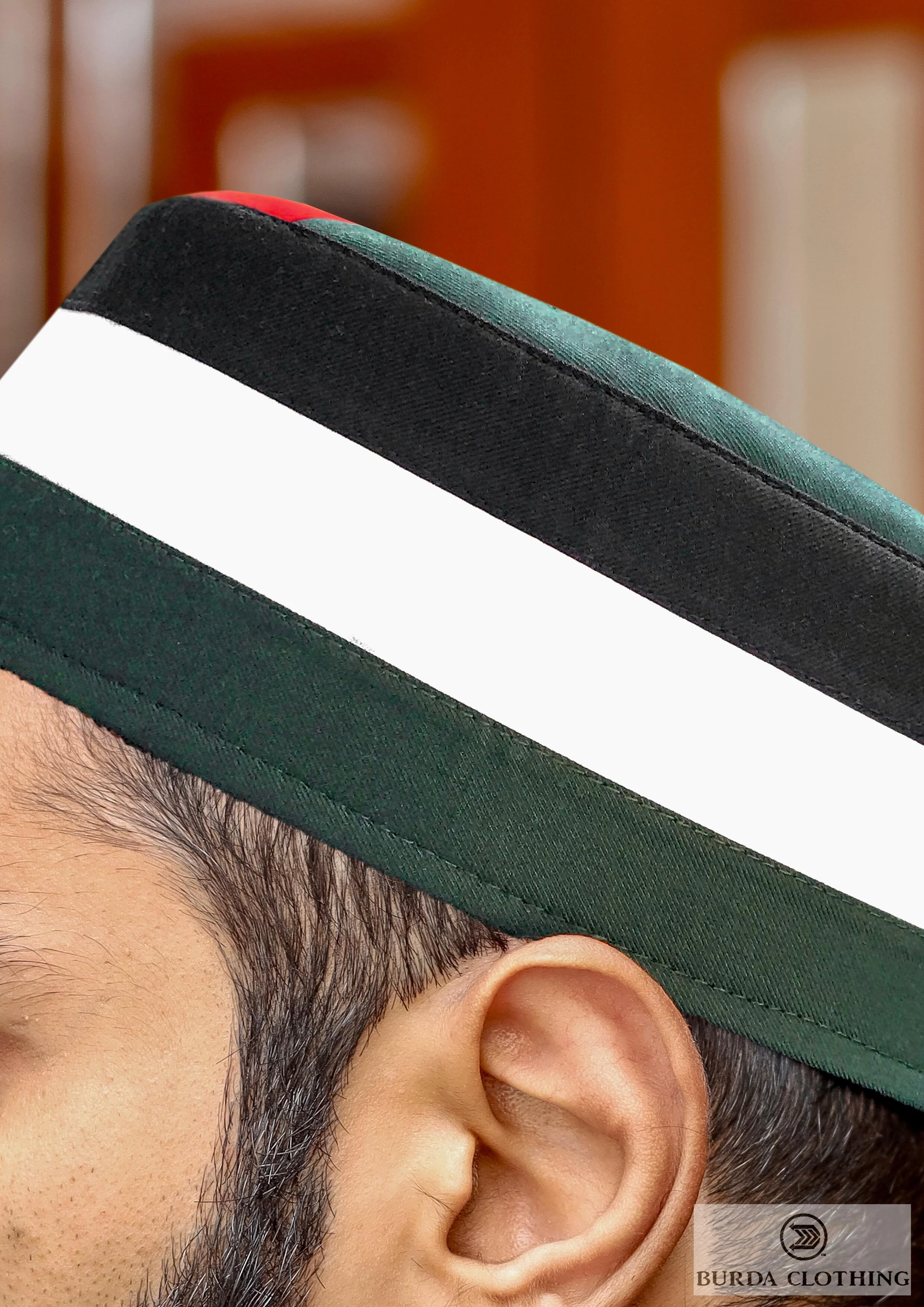 Palestine Flag Kufi - Image 2