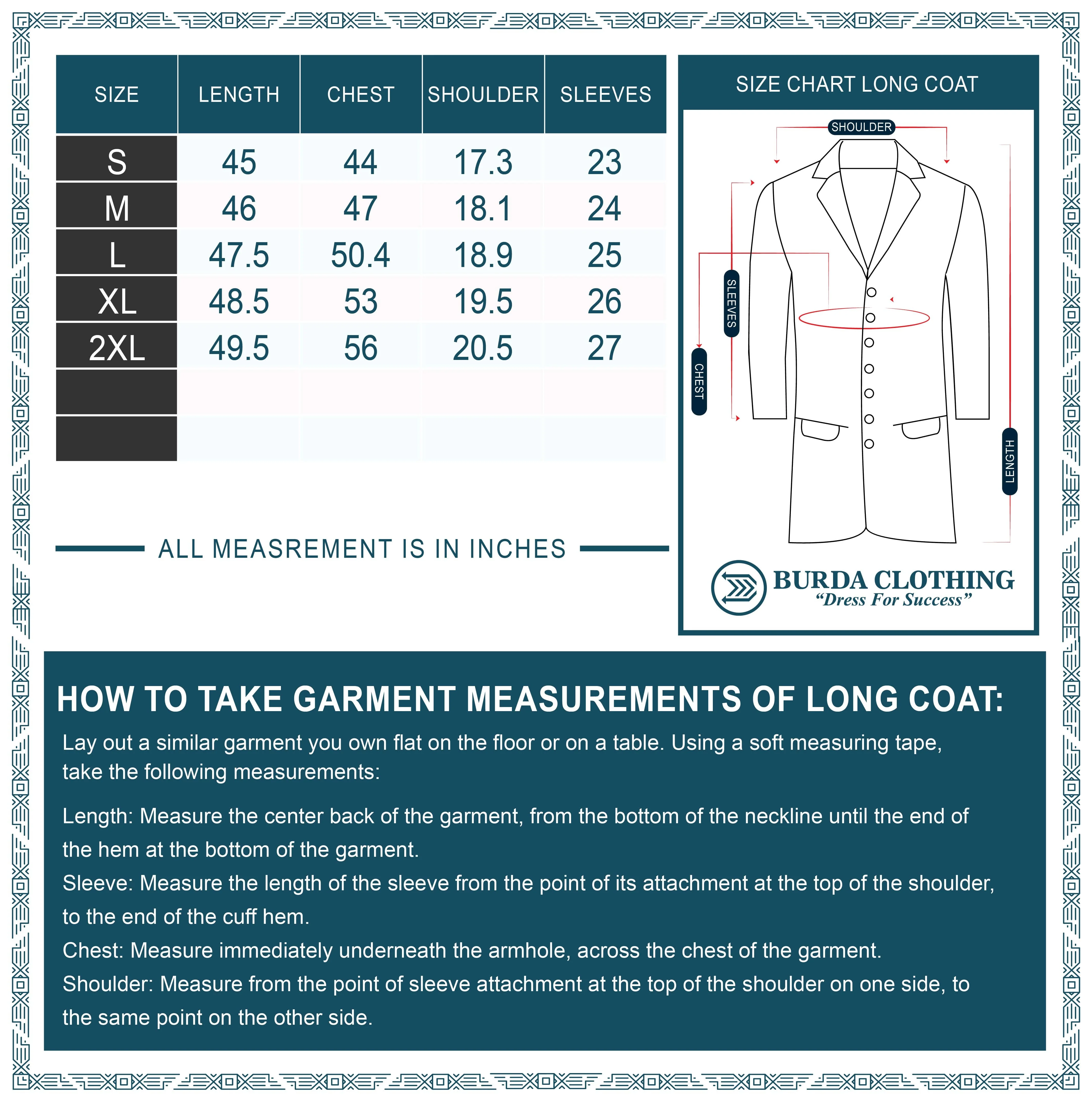 Gray Long Coat - Image 7
