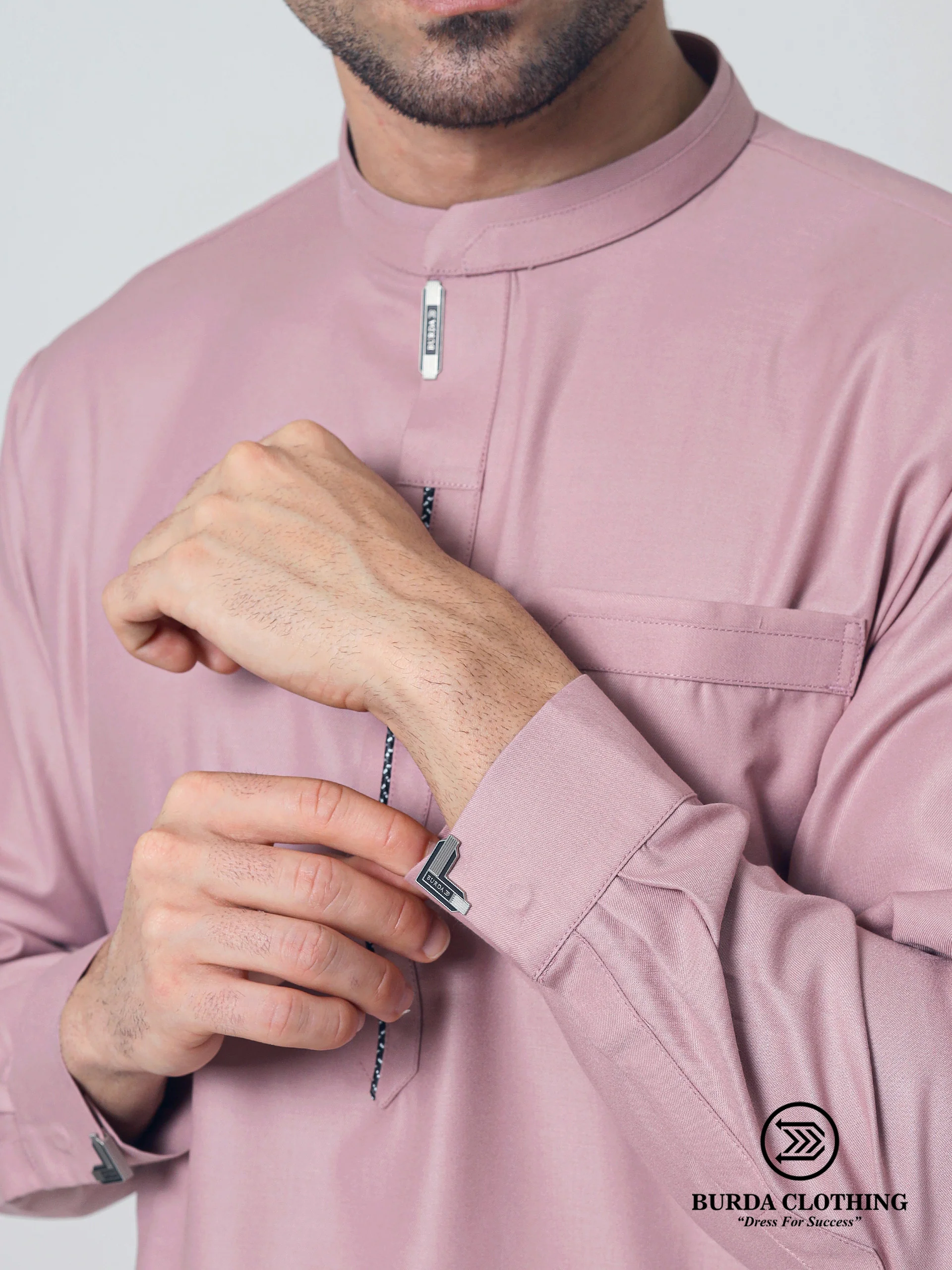 Short Kurta 007 Pink - Image 2
