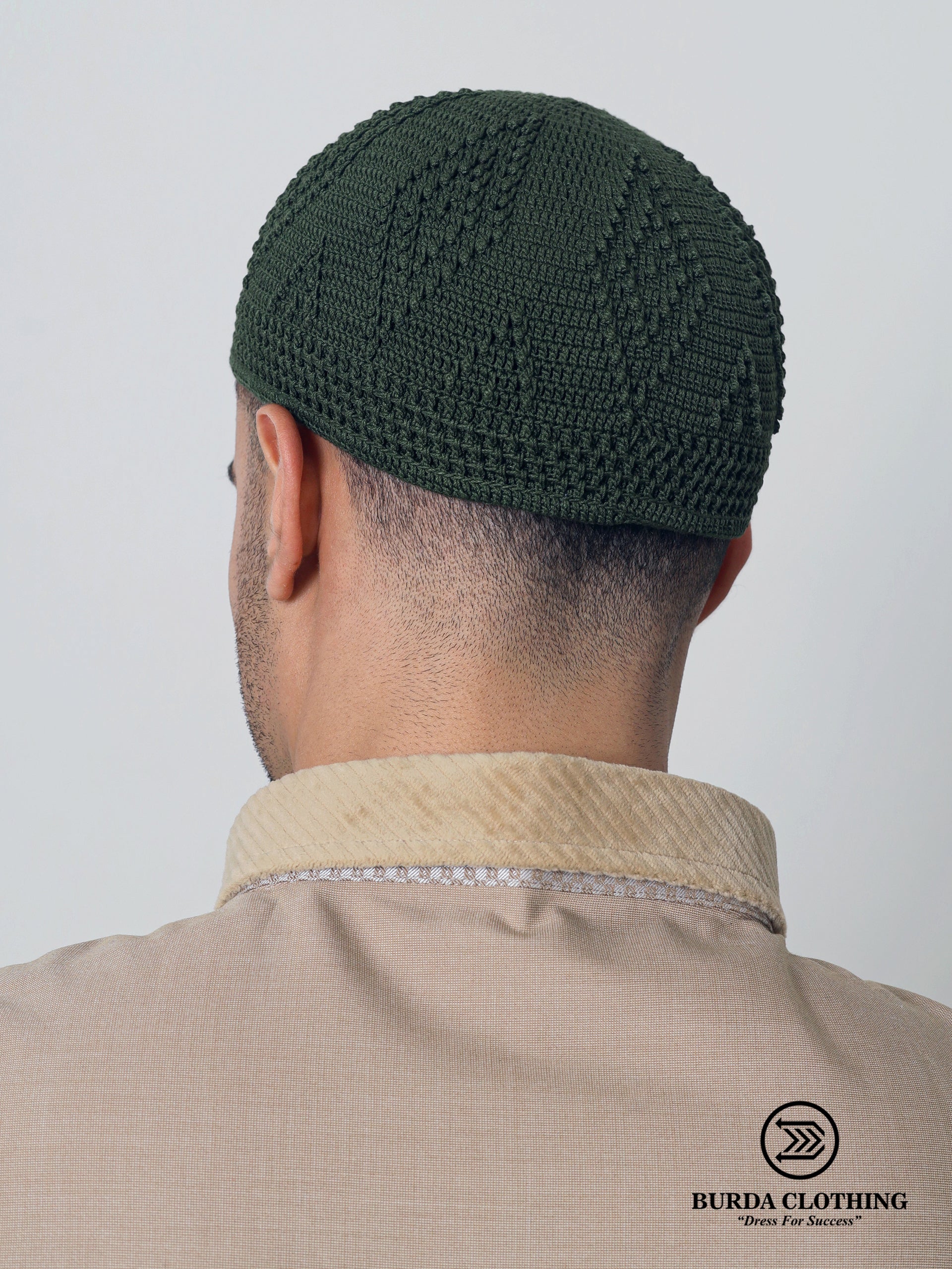 Skull Knit Cotton Kufi - Image 14